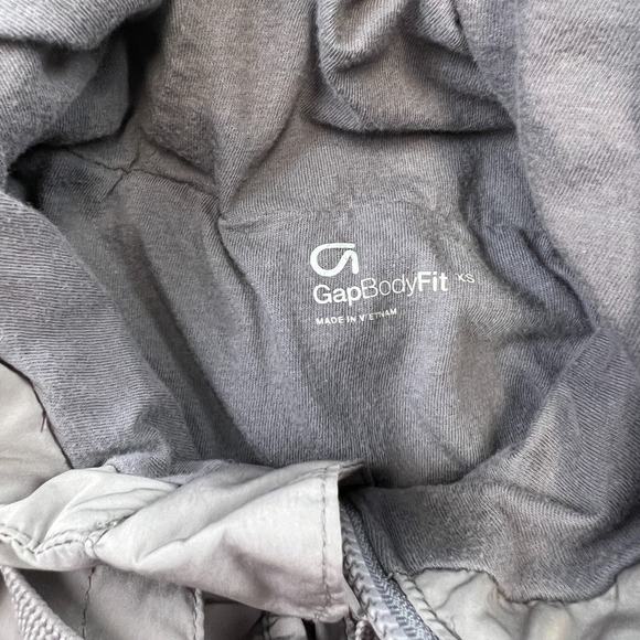 Gap Body Fit Activewear Jacket Womens Size XS Full Zip Lined Hooded Athleisure - Picture 8 of 10